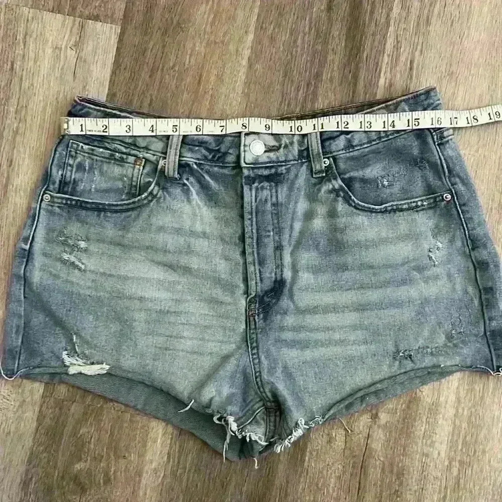Wild Fable Super High Rise Cutoff Jean shorts - Picture 5 of 8